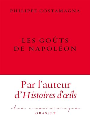 cover image of Les goûts de Napoléon